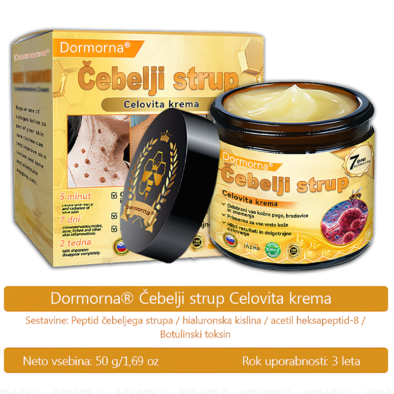 🔥🔥 Priporočilo bolnišnice   • Uradna trgovina ✨𝗗𝗼𝗿𝗺𝗼𝐫𝐧𝐚®  Krema za obnovo kože s čebeljim strupom (Copy)